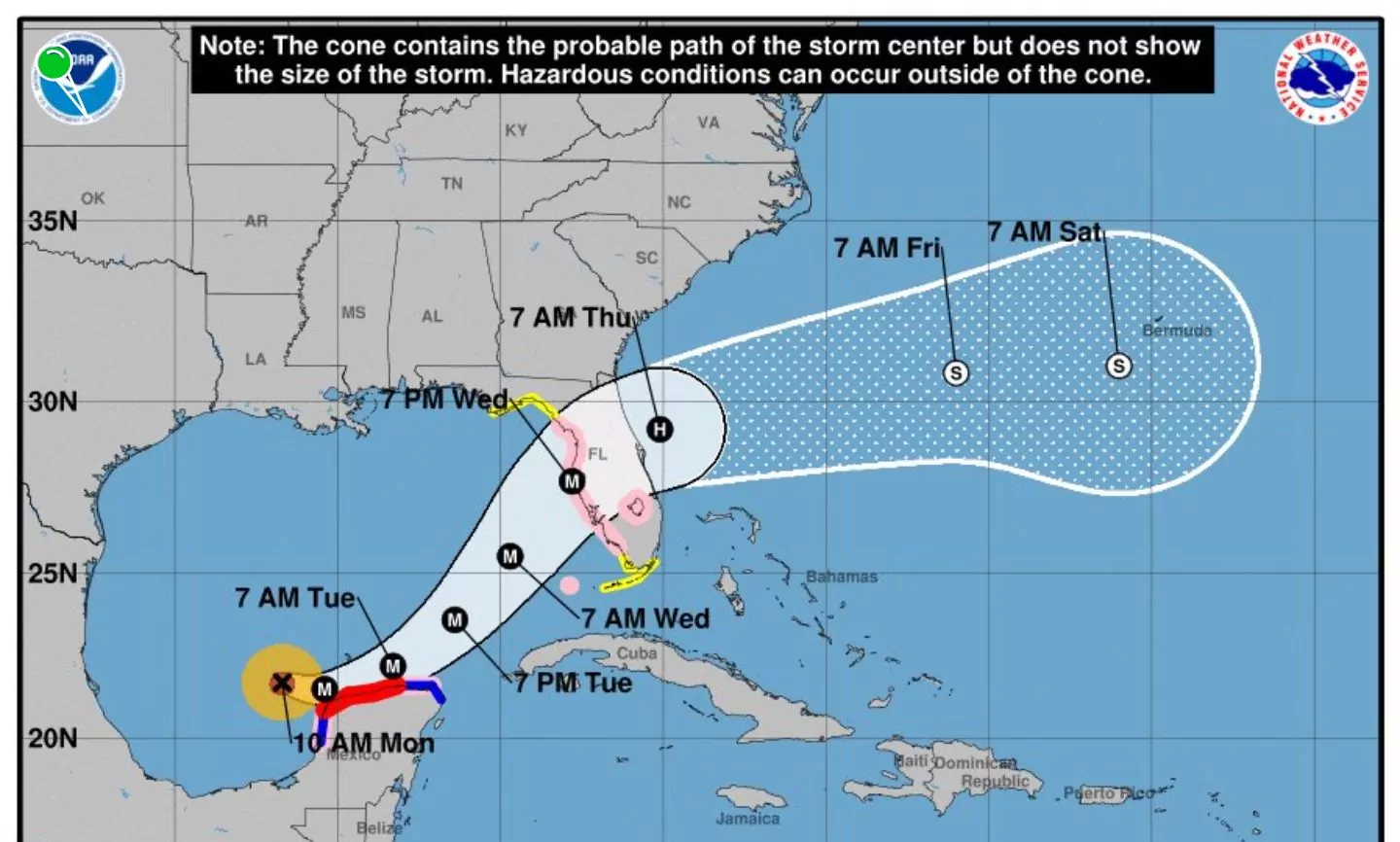 Huragan Milton grozi Tampa Bay. Największe zagrożenie od 1921 r. (FOTO: NOAA)