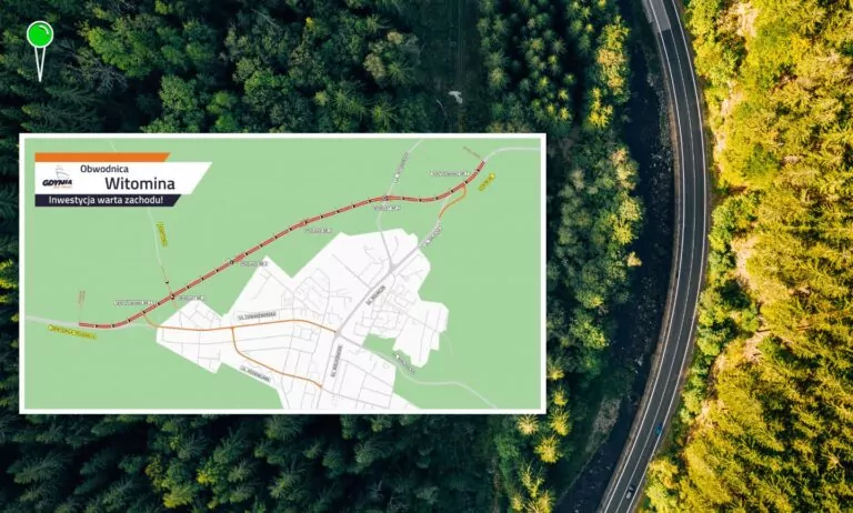 Obwodnica Witomina. Polimex rusza z pracami (FOTO: canva/gdynia.pl)
