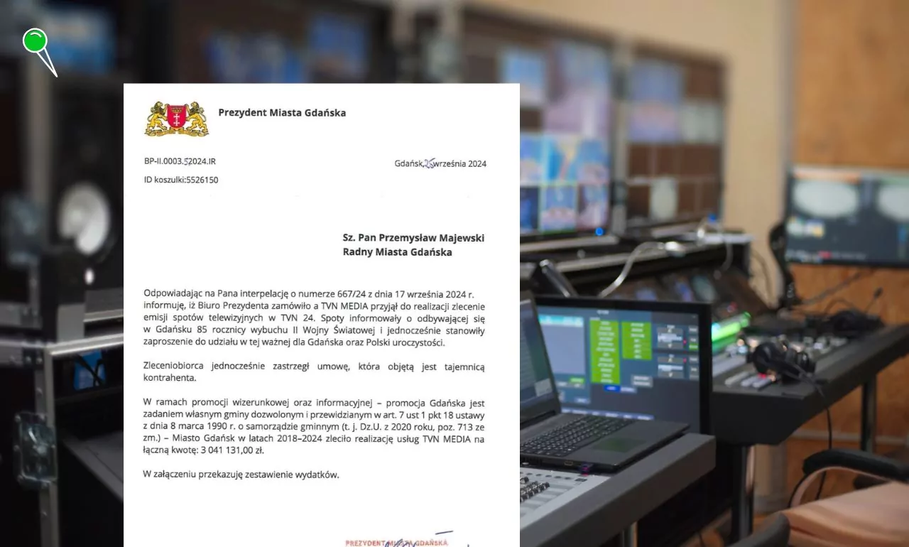 Gdańsk wydał 3 mln zł na promocję w TVN (FOTO: canva.com)