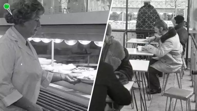 Prawie 50 lat historii barów mlecznych w Polsce (FOTO: Marek Zarzecki, marzec 1976, ze zbiorów Archiwum Państwowego w Gdańsku)