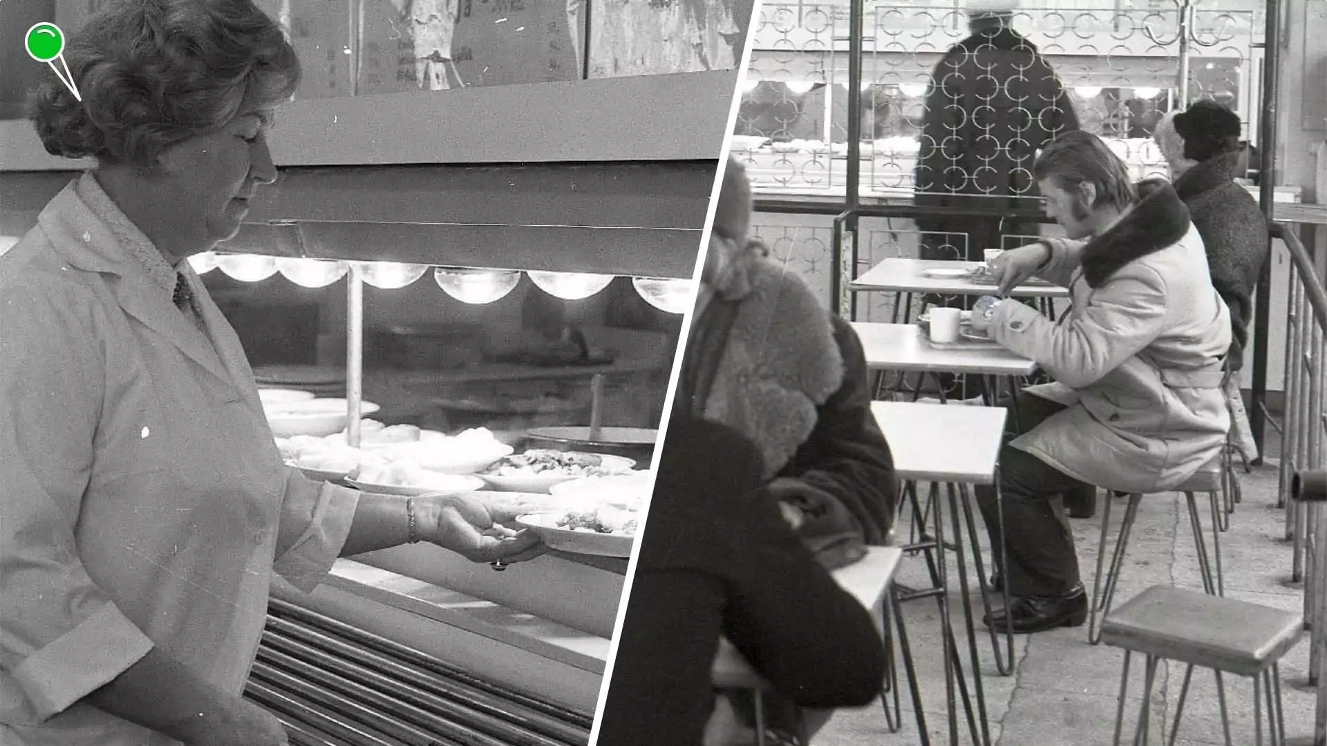 Prawie 50 lat historii barów mlecznych w Polsce (FOTO: Marek Zarzecki, marzec 1976, ze zbiorów Archiwum Państwowego w Gdańsku)