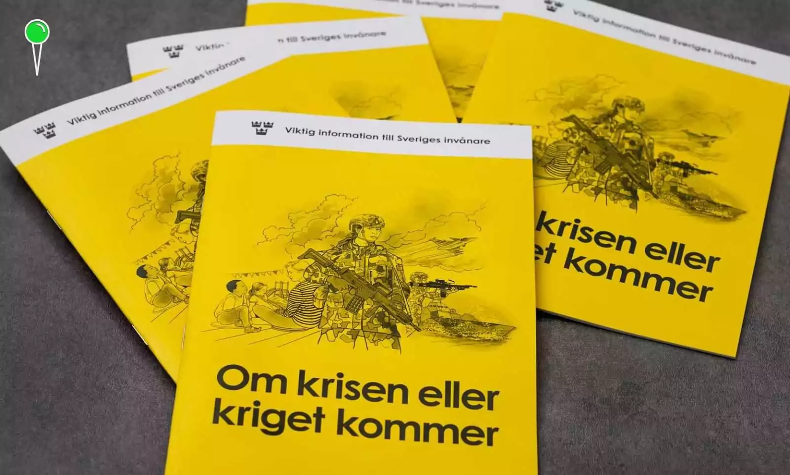 Szwecja wysyła instrukcje na wypadek wojny – 5 milionów broszur (FOTO: Mikael Frisell/X)