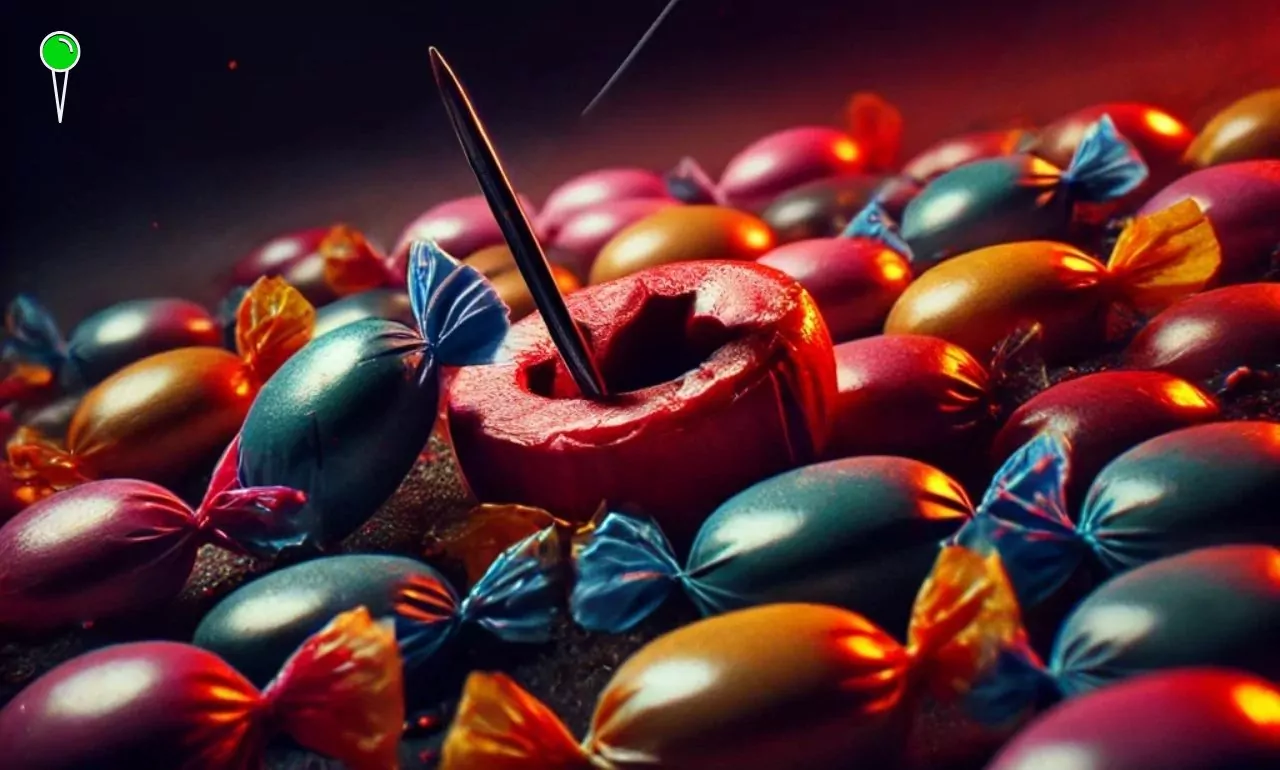 Gwoździe w cukierkach podczas Halloween. Kto je tam włożył? (FOTO: canva.com)