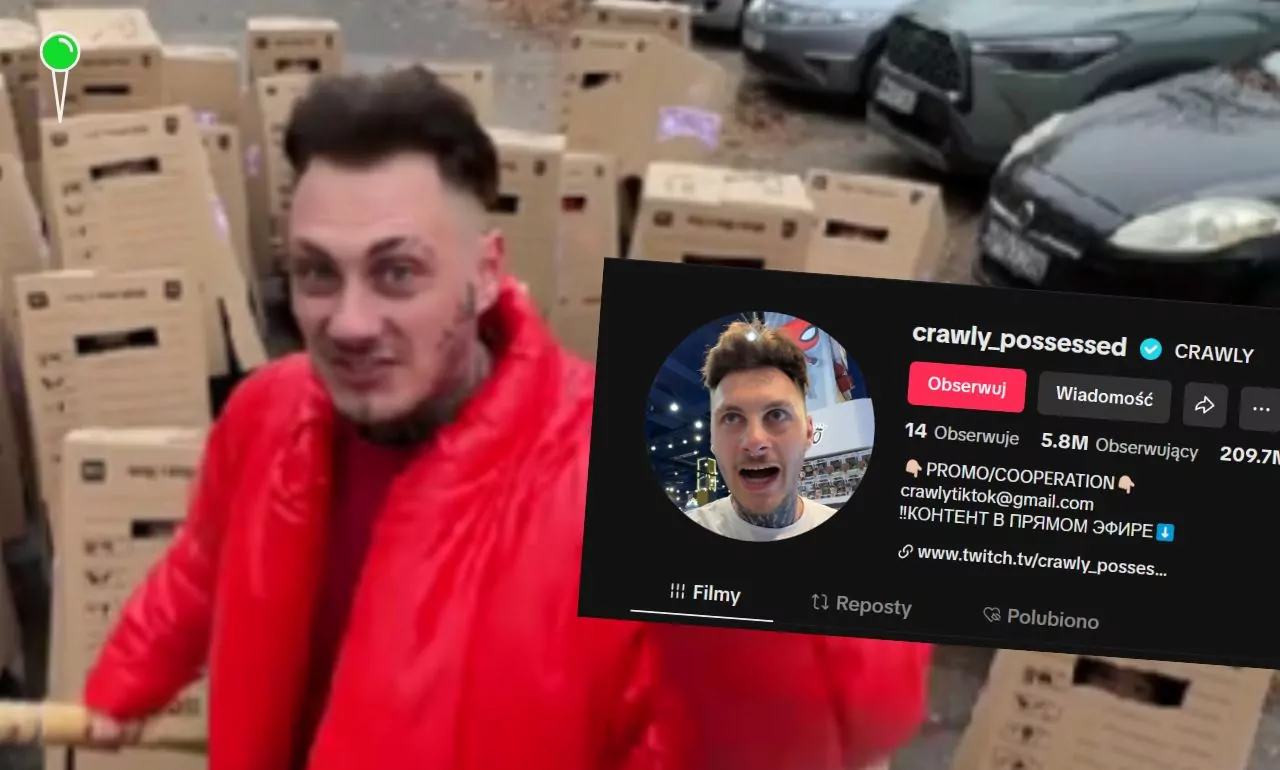 Kim jest zielony gnom, czyli tiktoker Crawly possessed? (FOTO: TIK TOK)