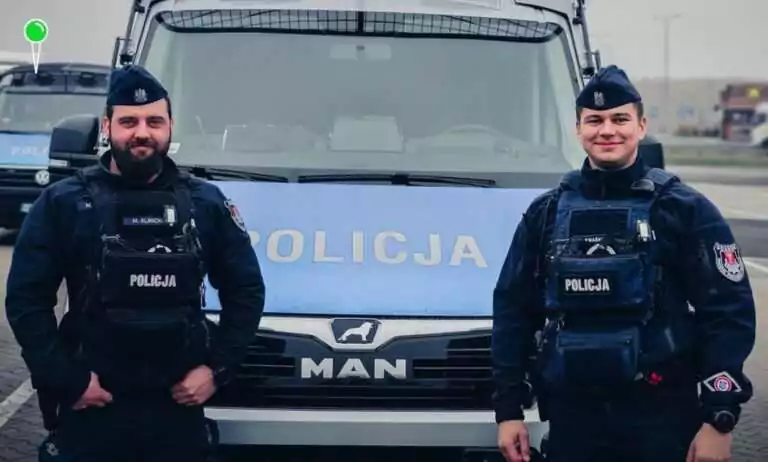 27-latek wpadł do Motławy w Gdańsku (FOTOL KMP Gdańsk)