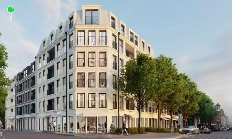 Nowe budynki na Dolnym Mieście. Powstanie 101 mieszkań (FOTO: EuroStyl)