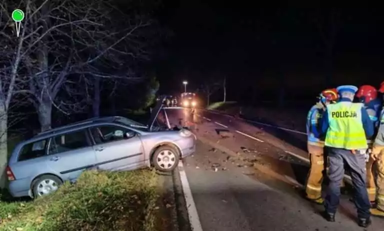 Czołowe zderzenie pod Malborkiem. Obie kierujące w szpitalu (FOTO: KPP Sztum)