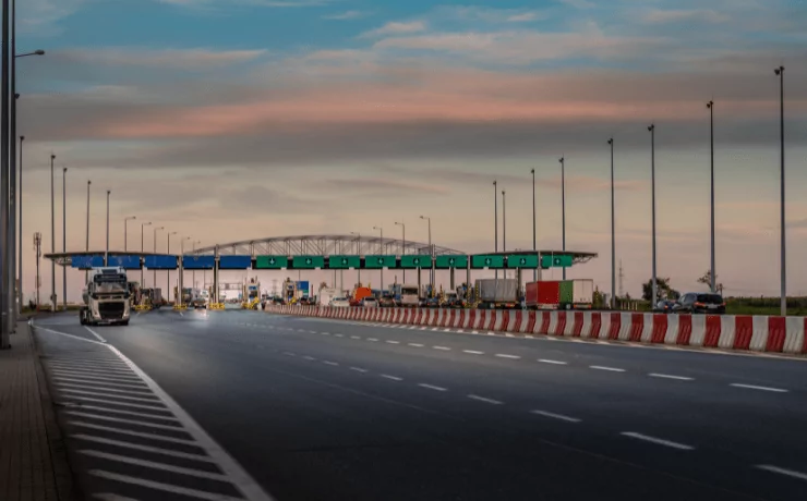 Bramki na autostradzie A2, która łączy Polskę wschodnią z Polską zachodnią (FOTO: Autostrada Wielkopolska),