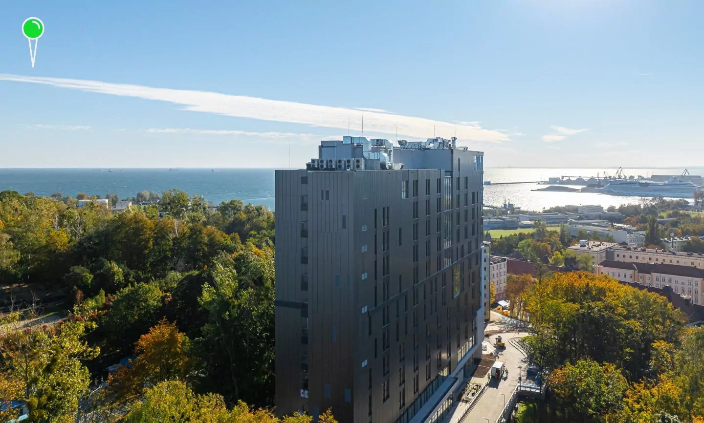 Nowoczesny budynek Akademii Marynarki Wojennej prawie gotowy (FOTO: Mirbud)