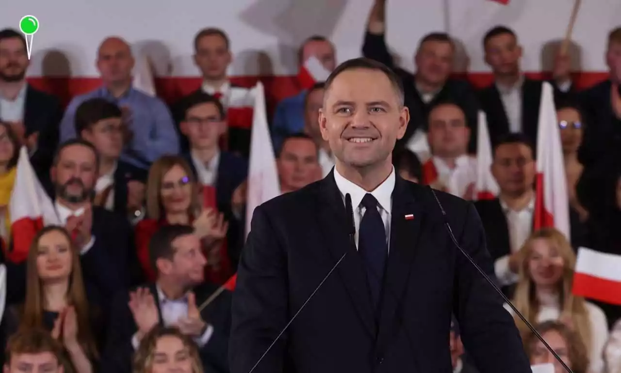 Karol Nawrocki oficjalnie kandydatem na prezydenta RP wraz z żoną (FOTO: Karol Nawrocki/X)