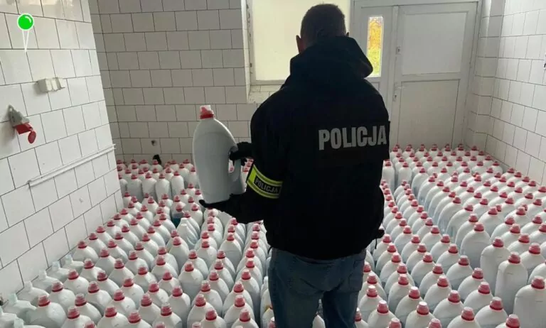40 ton podróbek pod Puckiem. Szczegóły akcji policji i KAS (FOTO: KPP Puck)