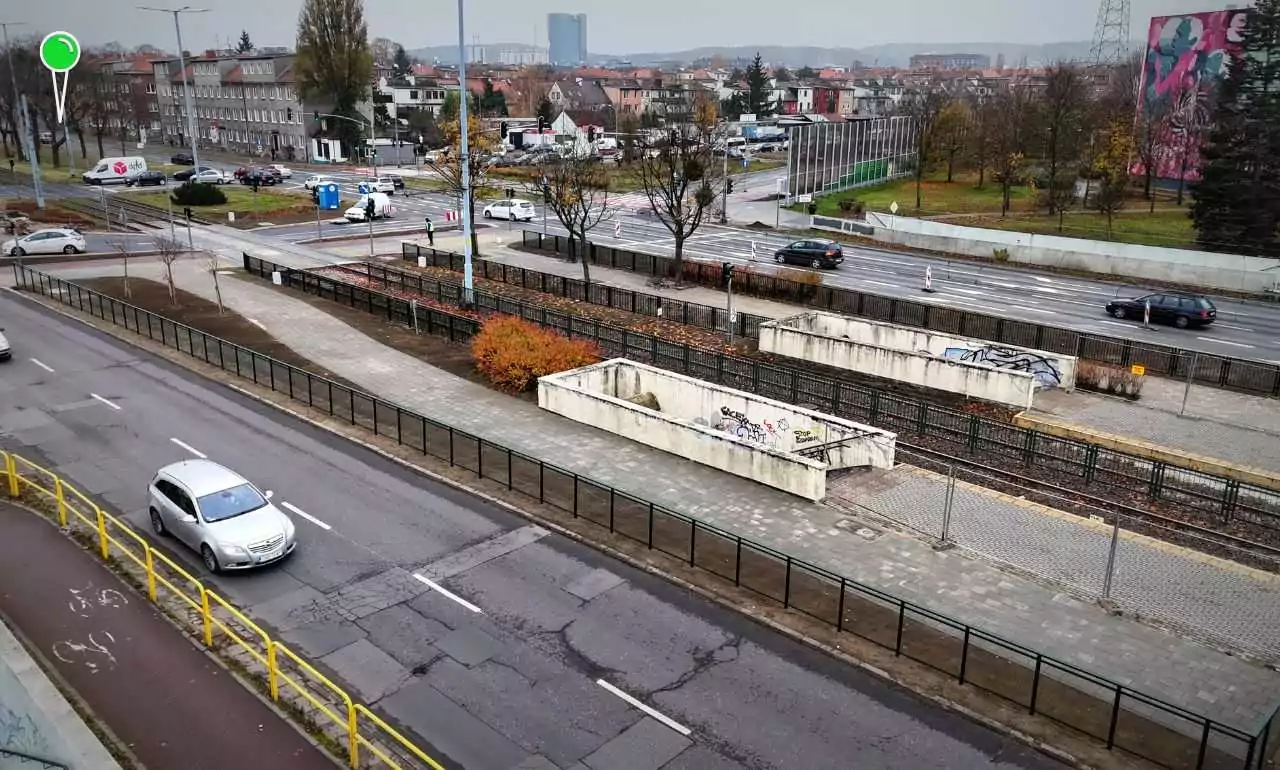 Piesi swobodnie przejdą przez al. Rzeczypospolitej w Gdańsku (FOTO: gdansk.pl)