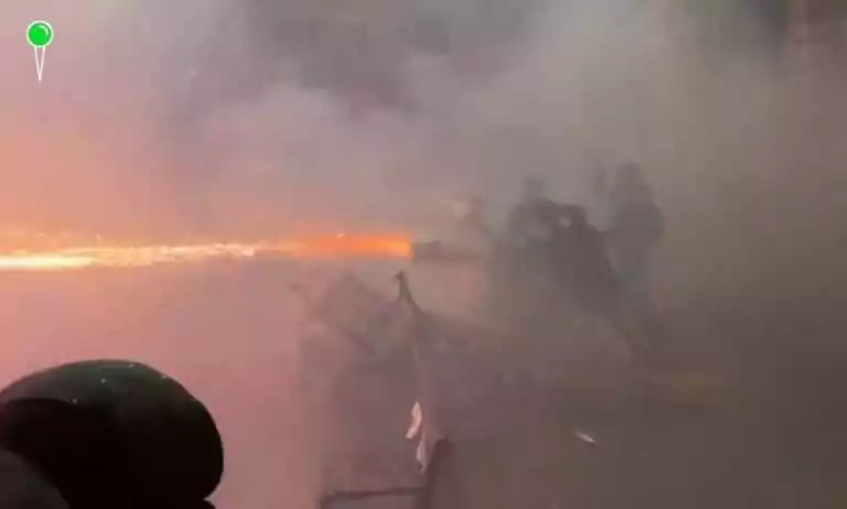 Trzeci dzień z rzędu mieszkańcy Gruzji protestują przeciwko decyzji rządu o wstrzymaniu rozmów akcesyjnych z Unią Europejską. (FOTO: X)