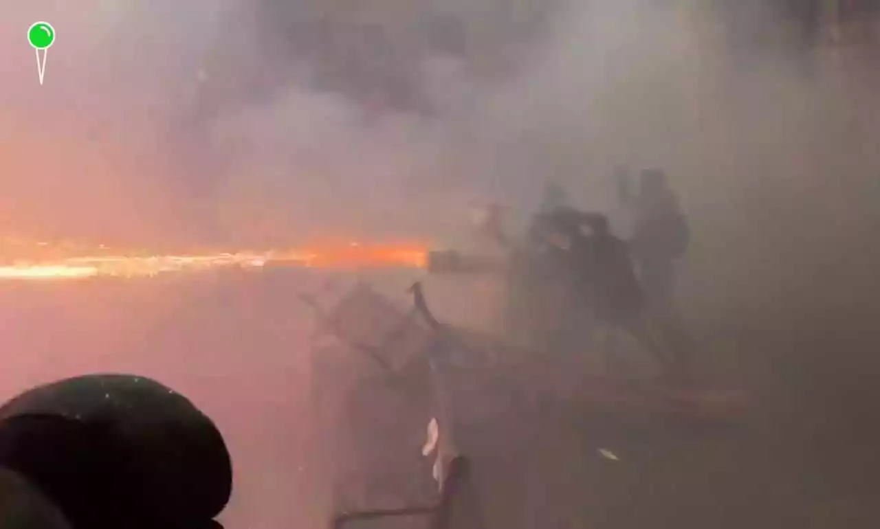 Trzeci dzień z rzędu mieszkańcy Gruzji protestują przeciwko decyzji rządu o wstrzymaniu rozmów akcesyjnych z Unią Europejską. (FOTO: X)