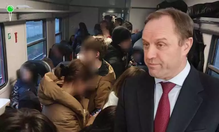 Władze reagują na tłok w pociągach, ale tylko w Internecie (FOTO: FB/pomorskie.eu)