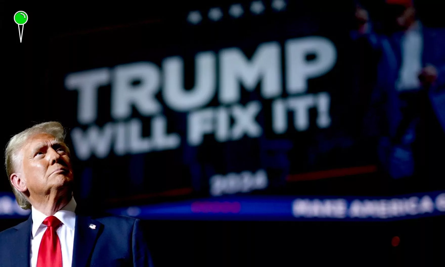 Zacięta walka Trump vs Harris w Milwaukee (FOTO: Donald Trump/FB)