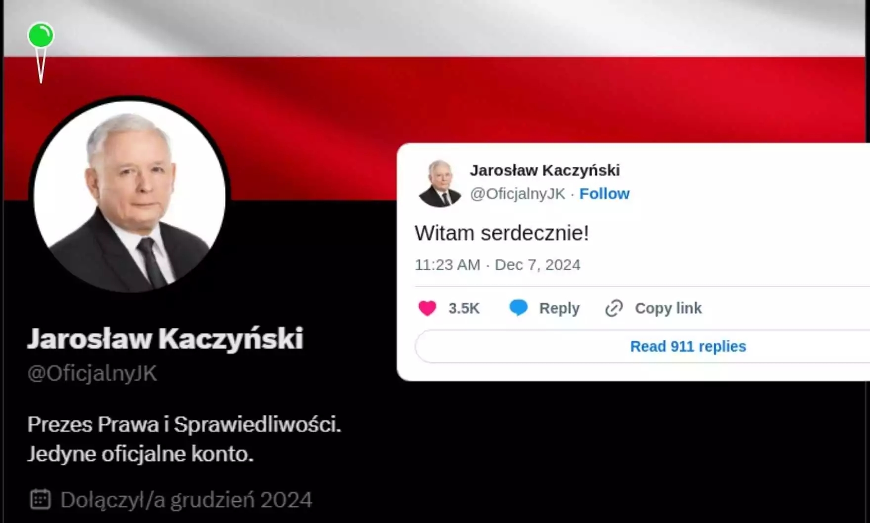 Jarosław Kaczyński wbił szpilę - jest na platformie X (FOTO: X)