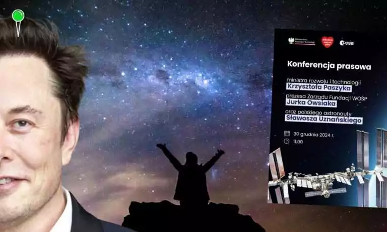 Niech Elon Musk się schowa! Polskie serduszko w kosmosie (FOTO: canva.com)