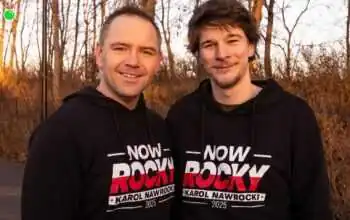 Czarna bluza Karola Nawrockiego podbija serca Polaków (FOTO: Daniel Nawrocki/X)