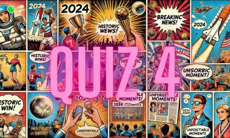 QUIZ NR 4. Jak dobrze pamiętasz odchodzący rok 2024? (FOTO: wbijamszpile.pl)