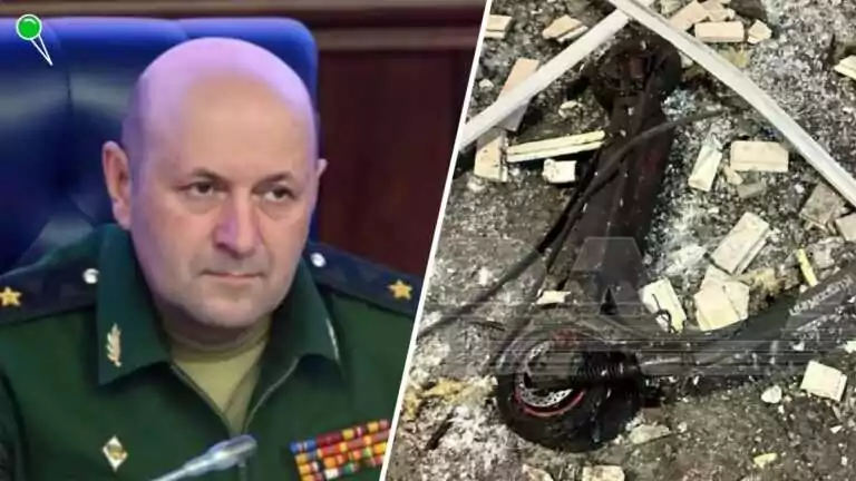 Bomba w hulajnodze elektrycznej. Zginął rosyjski dowódca (FOTO:X)