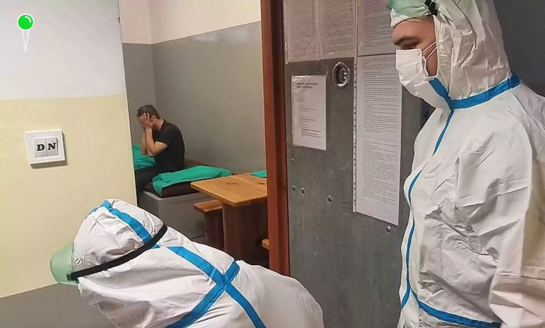 35-letni obywatel Ukrainy splunął umyślnie na policjantów w Sopocie (FOTO: KMP Sopot)