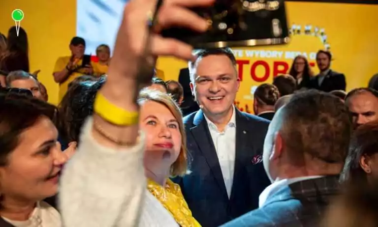 Szymon Hołownia rozpoczął prekampanię prezydencką w Gdańsku (FOTO: Szymon Hołownia/FB)