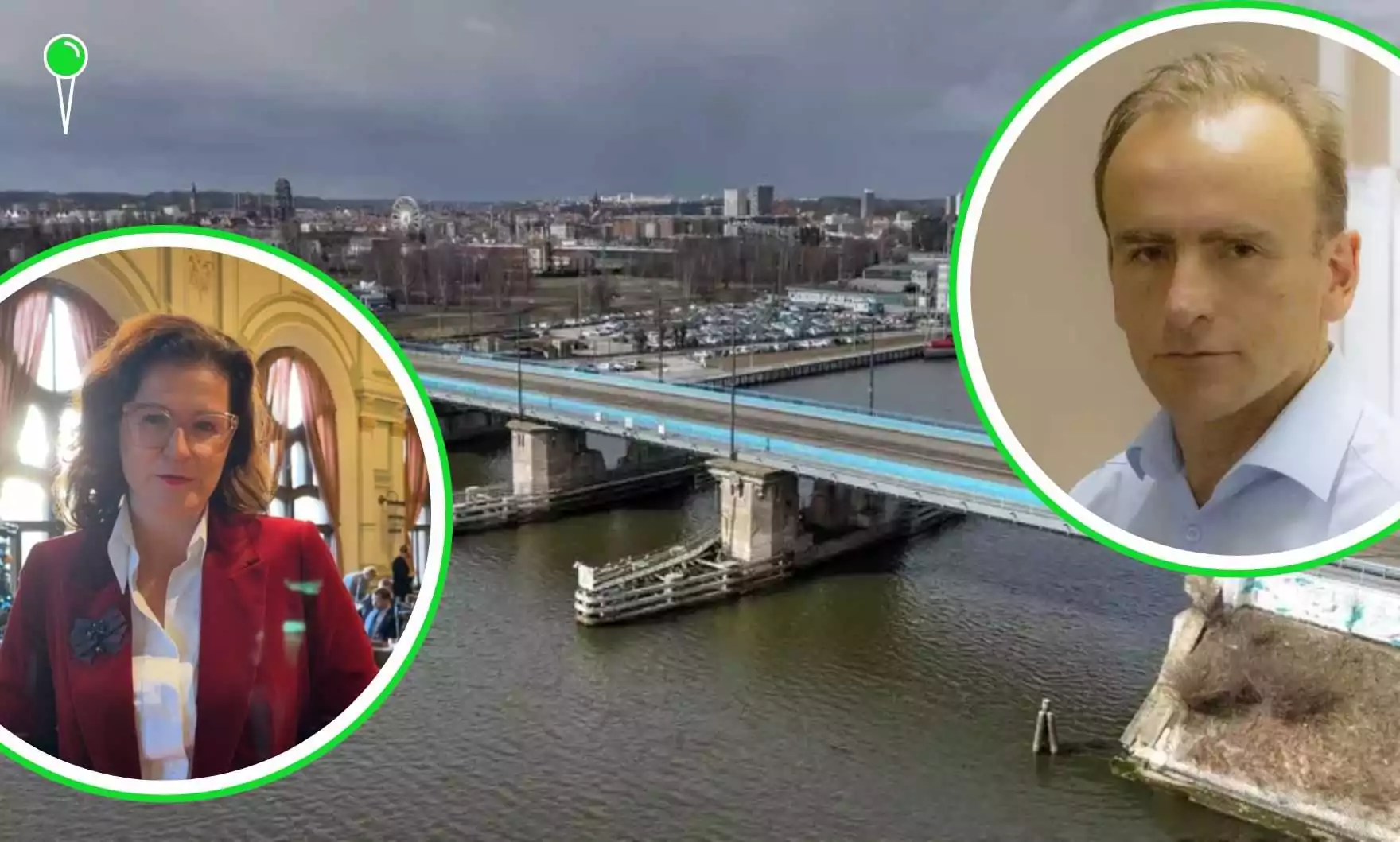 Igor Strzok: „To nie ja blokowałem remont Mostu Siennickiego” (FOTO: gdansk.pl/Aleksandra Dulkiewicz FB)