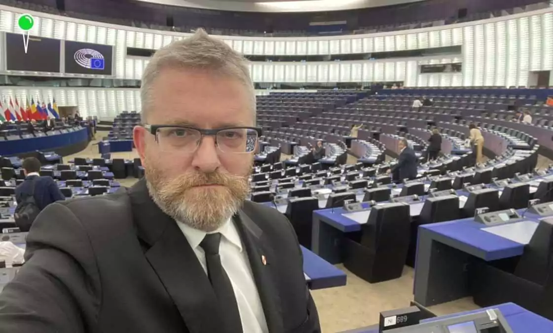 Grzegorz Braun kandydatem na prezydenta RP (FOTO: Grzegorz Braun/X)