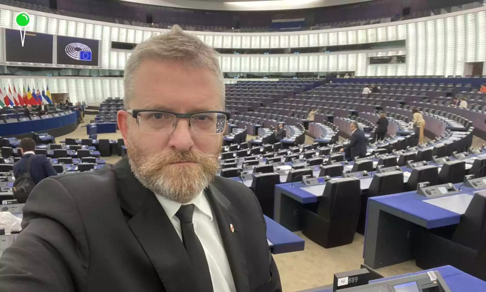 Grzegorz Braun kandydatem na prezydenta RP (FOTO: Grzegorz Braun/X)