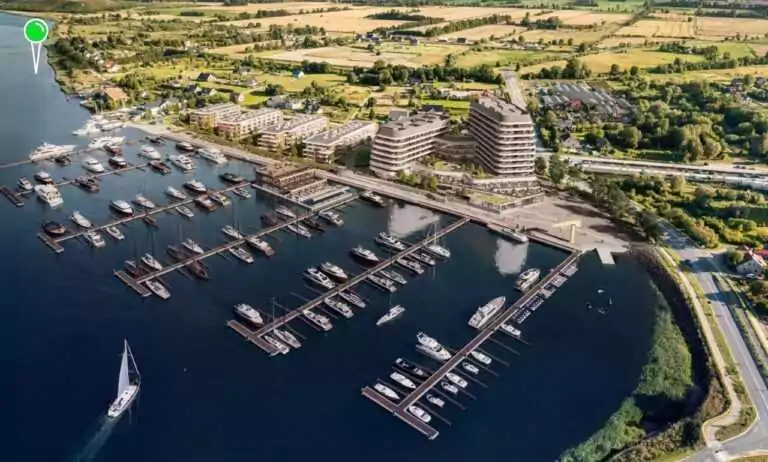 Hotel przy Wyspie Sobieszewskiej. Nowy 10-piętrowy obiekt (FOTO: radissonmarina.pl)