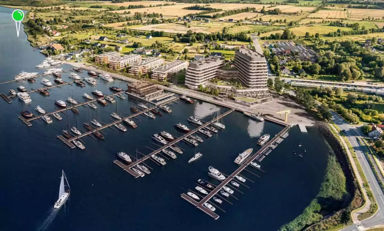 Hotel przy Wyspie Sobieszewskiej. Nowy 10-piętrowy obiekt (FOTO: radissonmarina.pl)