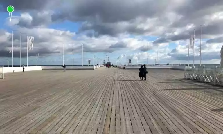 Czy sopockie molo jest bezpieczne do spacerów po sztormach? (FOTO: UM Sopot)