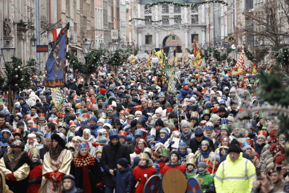 Orszak Trzech Króli 2025 w Gdańsku (FOTO: Grzegorz Mehring/gdansk.pl)