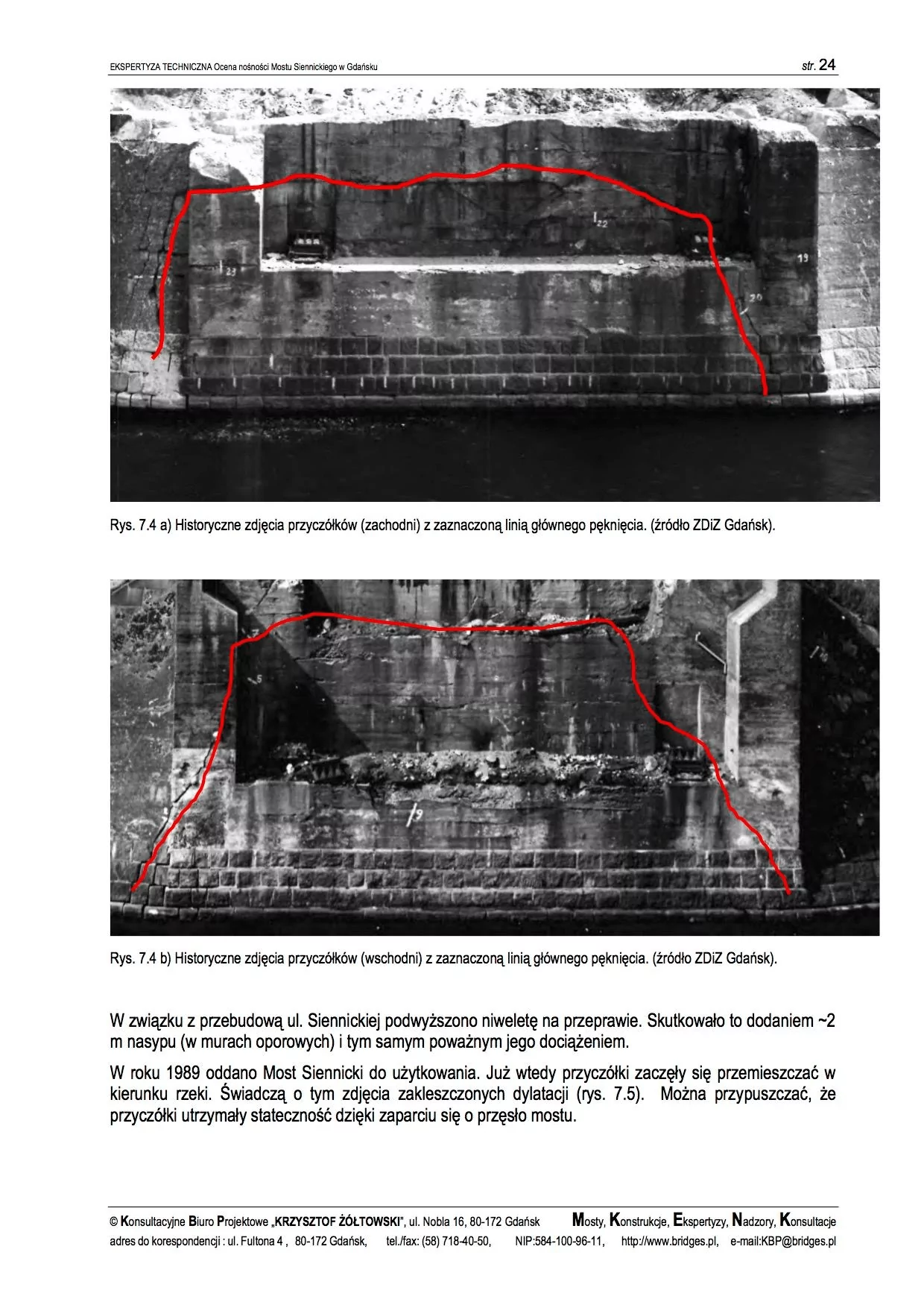 Ekspertyza ws. Mostu Siennickiego - ważne zdjęcia. Igor Strzok pokazał fragmenty.