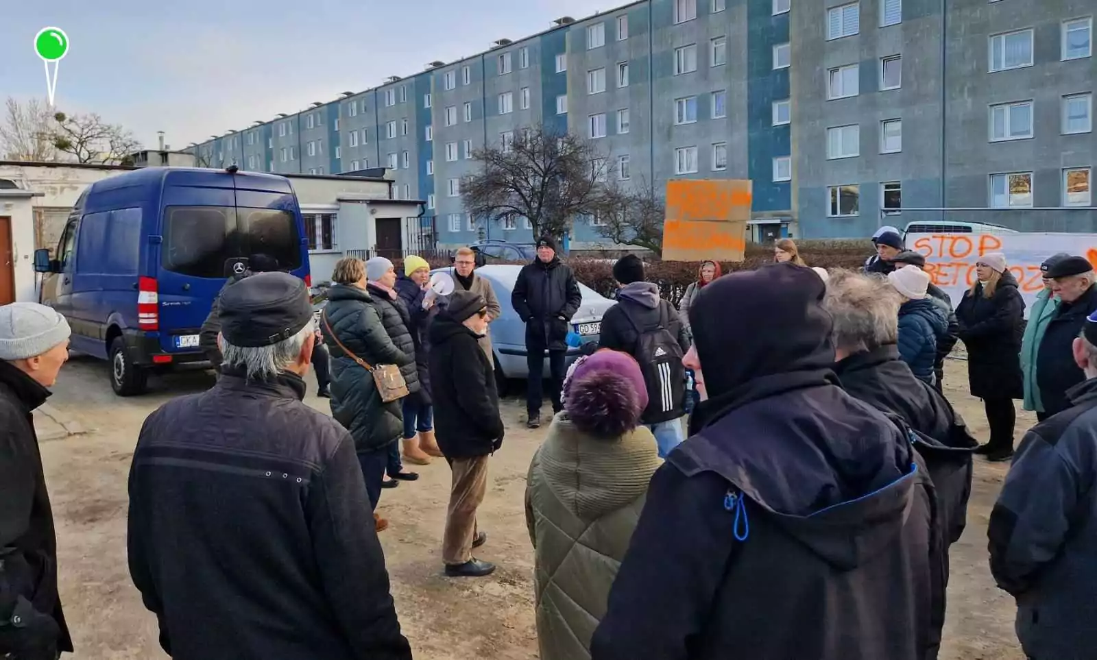 Mieszkańcy Gdańska walczą z zabudową przy Kołobrzeskiej (FOTO: mat prasowe)