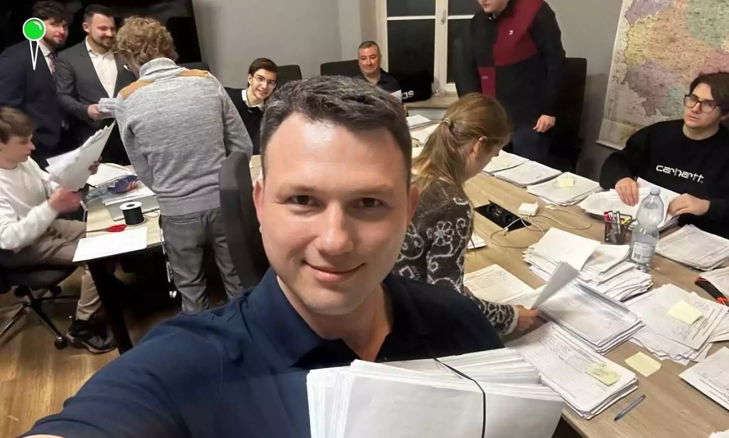 Mentzen zebrał 250 tys. podpisów. Rozpoczyna ofensywę kampanijną (FOTO: Sławomir Mentzen/X)