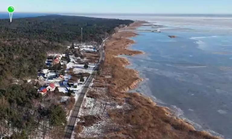 Zakończono przebudowę drogi do Krynicy Morskiej (FOTO: Budimex)