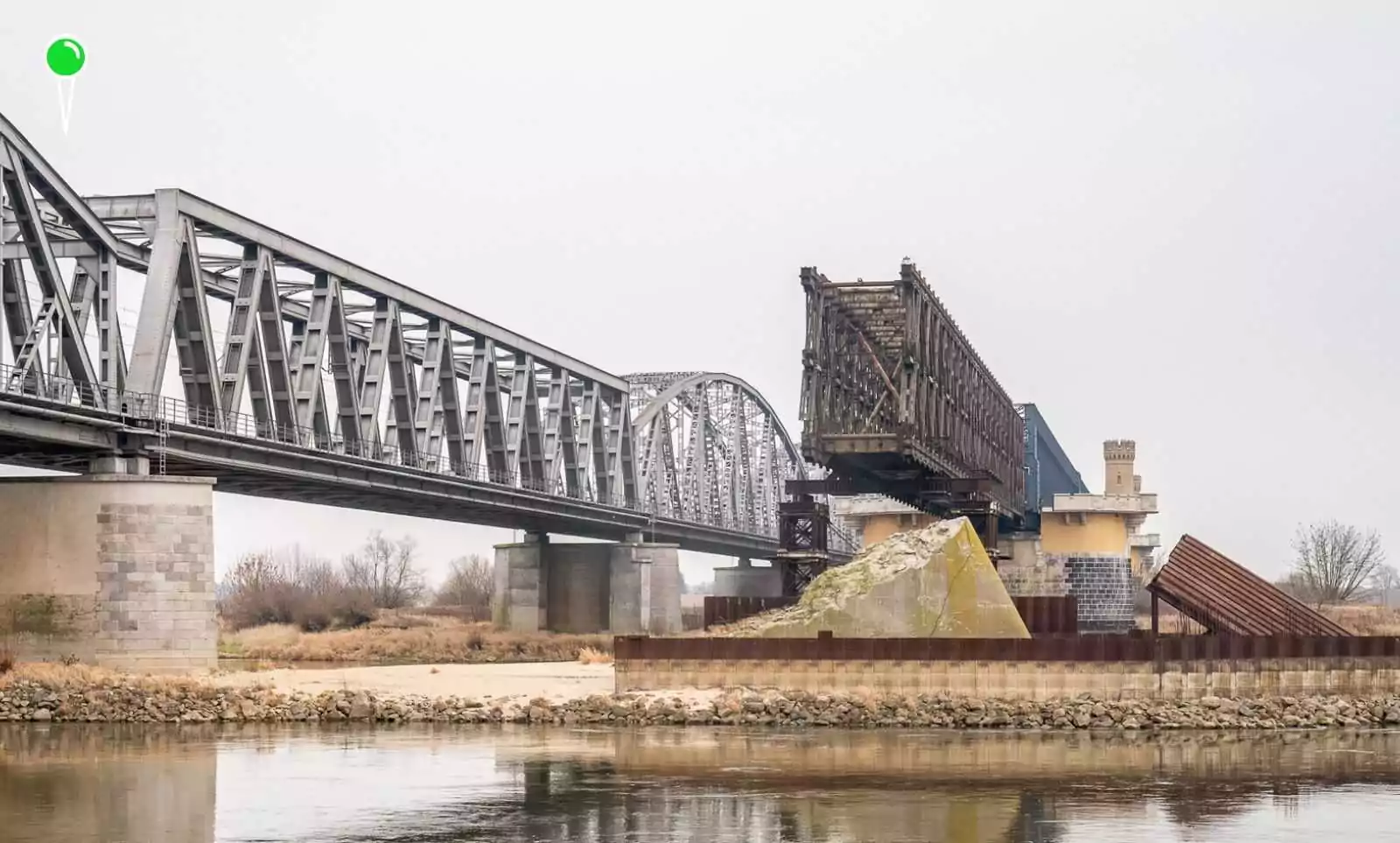 Konserwator zatwierdził odbudowę wież mostu w Tczewie (FOTO: PWKZ/Marcin Tymiński)