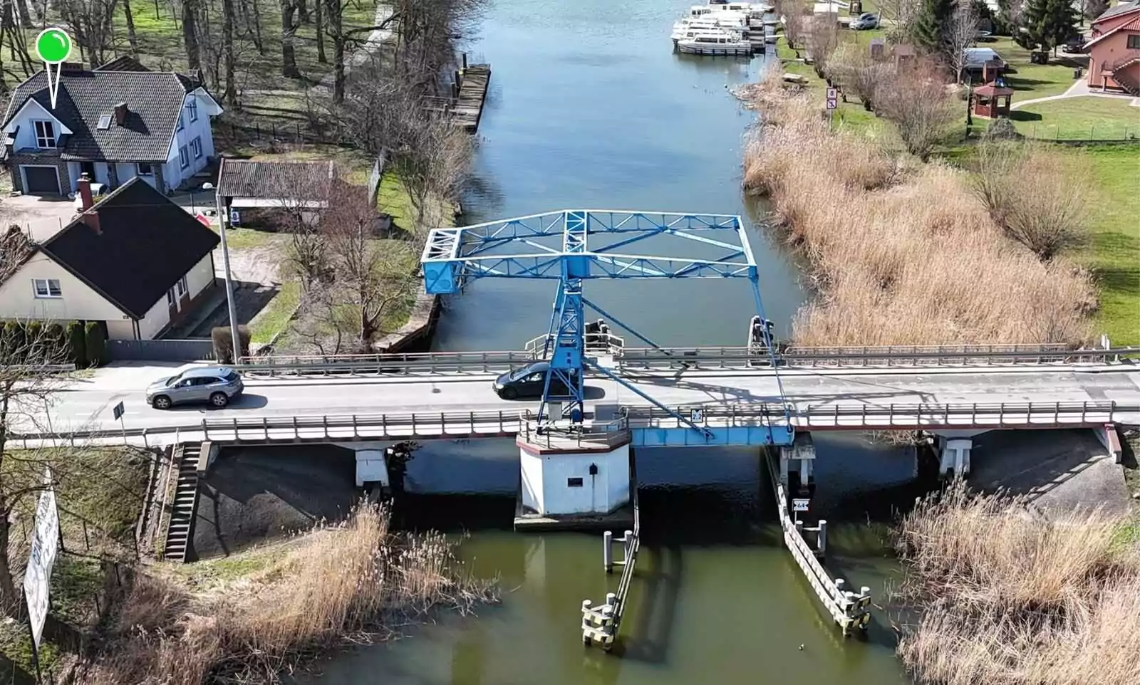 Planujesz wyjazd na Mierzeję? Utrudnienia przez remont mostu w Rybinie (FOTO: Piotr Michalski ZDW Gdańsk)