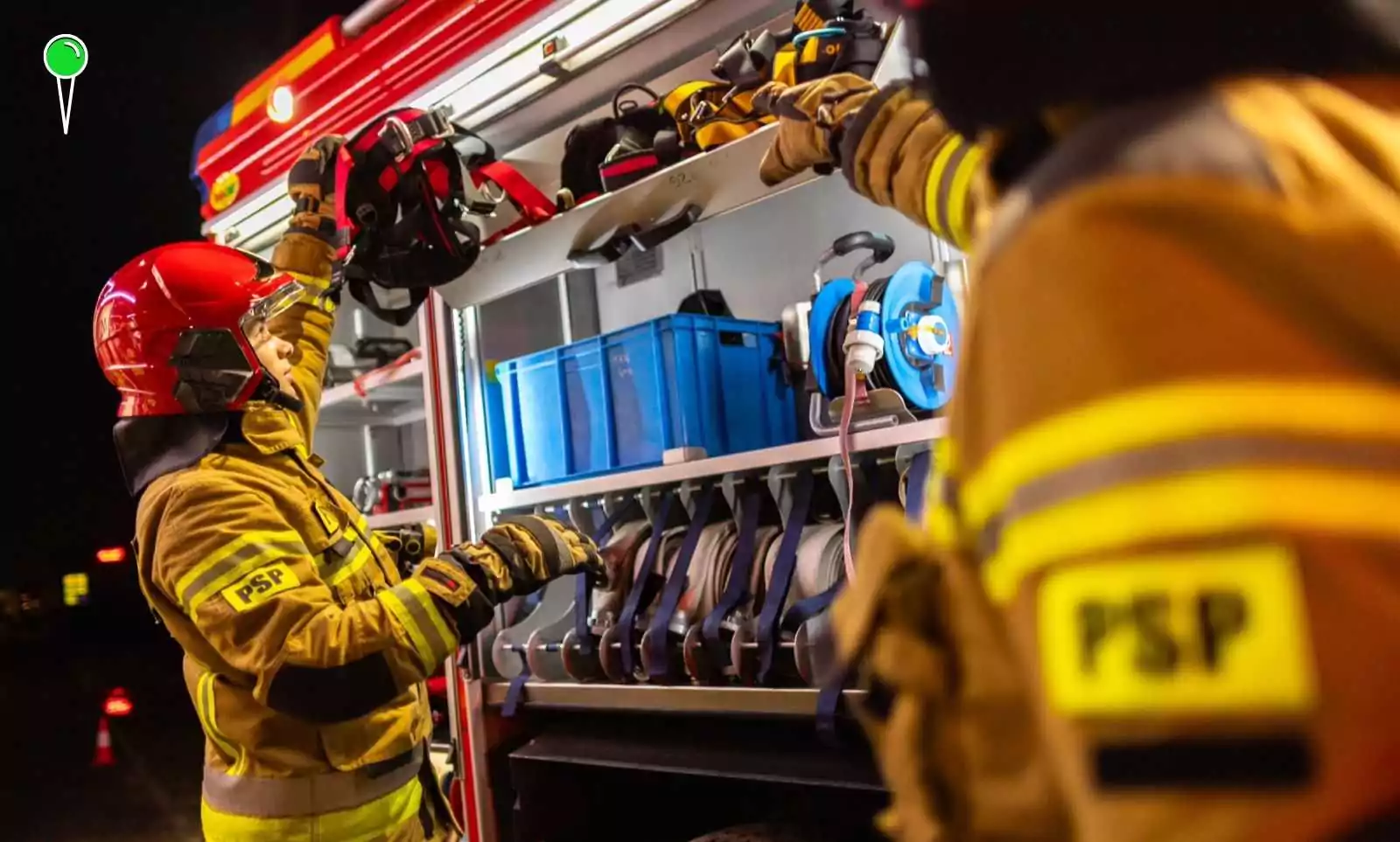 Tragiczny pożar mieszkania w Gdańsku Oliwie - zdjęcie ilustracyjne (FOTO: PSP/X)