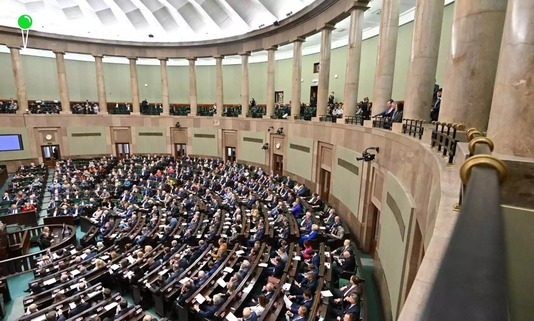 Sejm uchwalił ustawę o wyborach w 2025 roku (FOTO: Sejm/X)