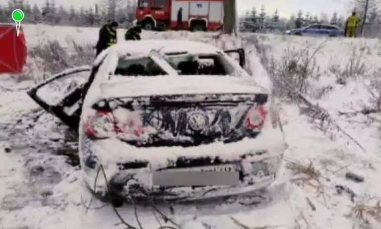 Tragiczny wypadek w Roszczycach. Pijany kierowca zabił 17-latkę (FOTO: KWP Gdańsk)