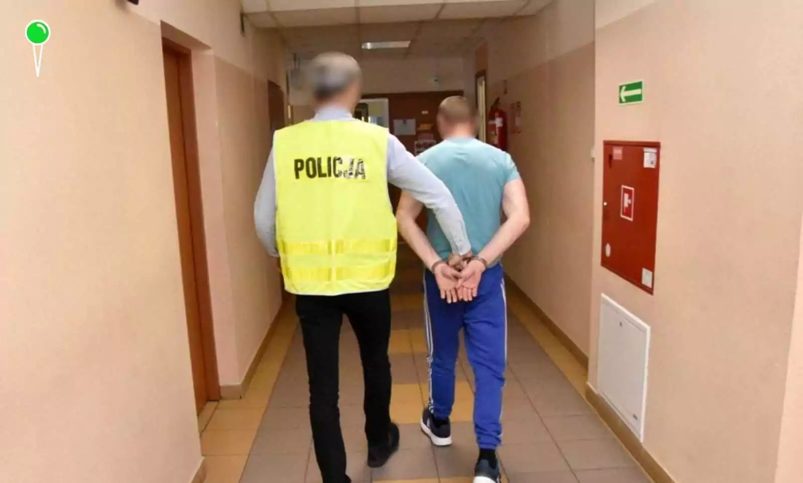 Policja ujęła podpalacza. Grozi mu 8 lat więzienia (FOTO: KWP Gdańsk)