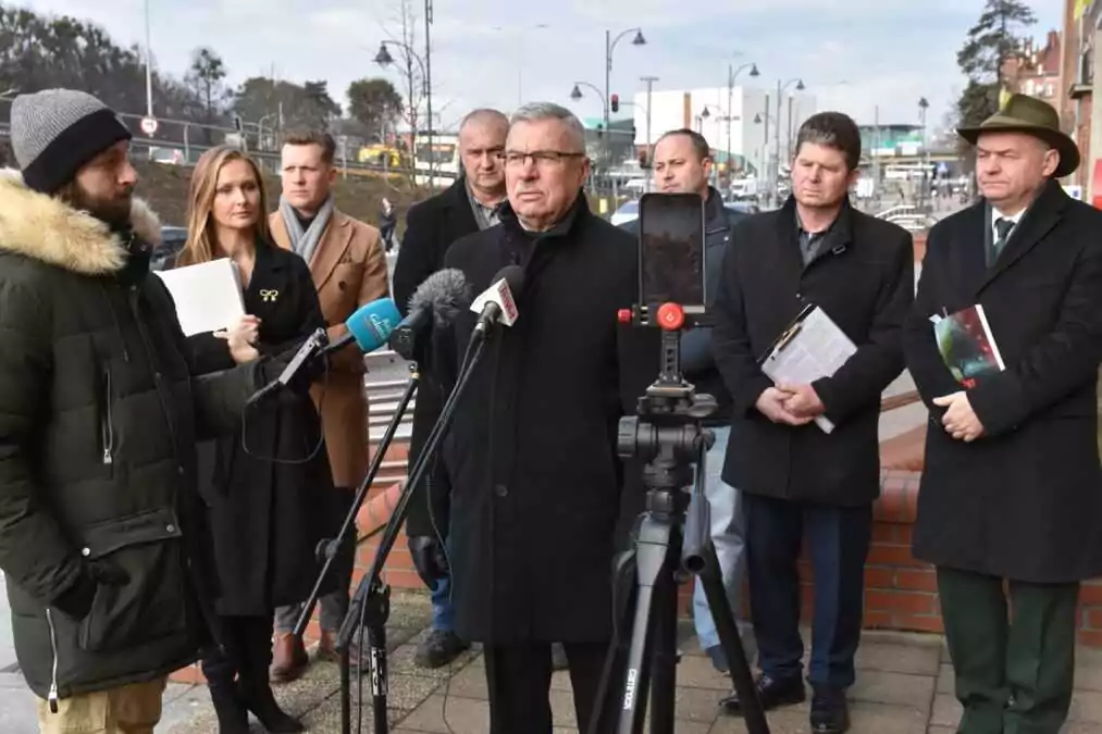 Obywatelski sprzeciw na Pomorzu wobec Zielonego Ładu (FOTO: Kacper Płażyński/FB)