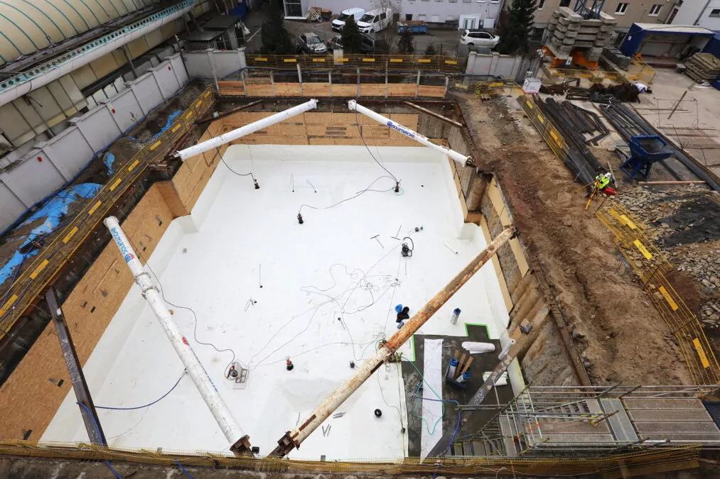 Powiększa się Sąd Rejonowy w Gdyni. Trwa budowa nowego gmachu (FOTO: Magdalena Czarnek)