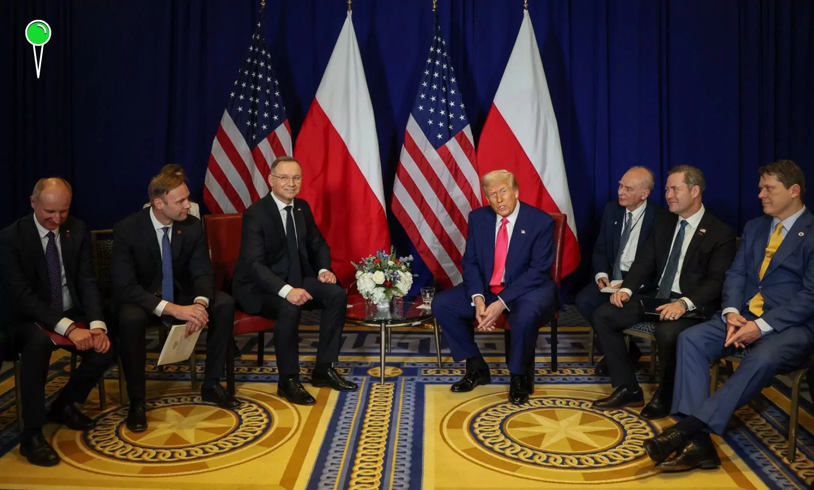 Tajne spotkanie Dudy z Trumpem. O czym rozmawiali? (FOTO: KPRM)
