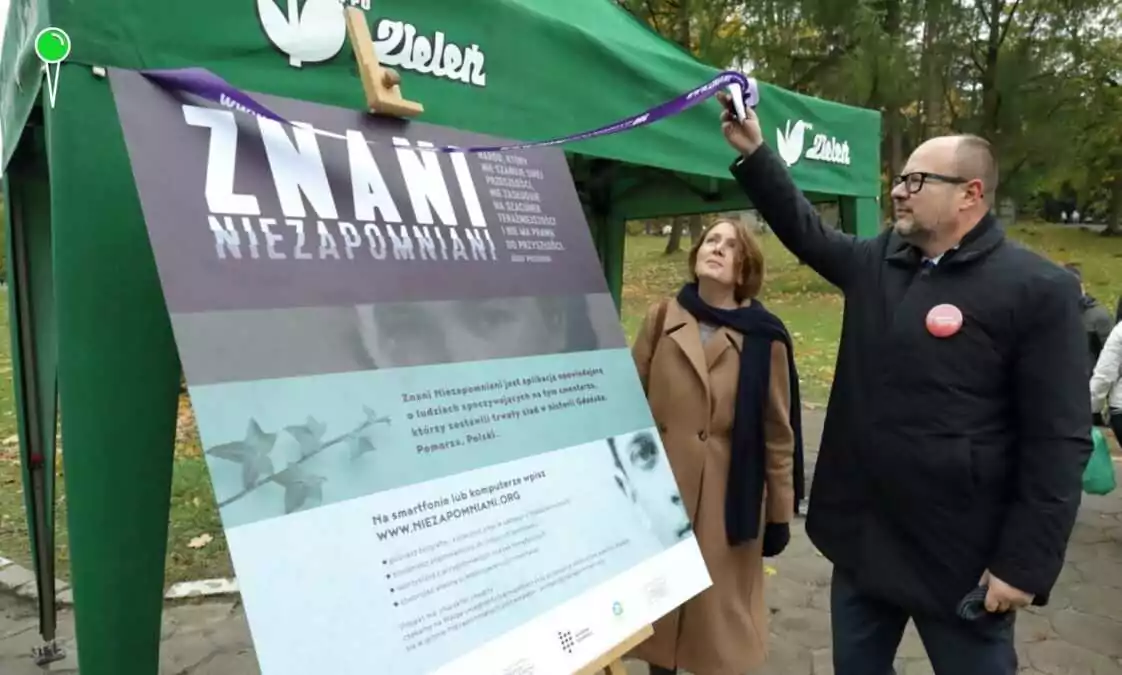 Inauguracja akcji Niezapomniani.org w 2018 roku (FOTO: Grzegorz Mehring/gdansk.pl)