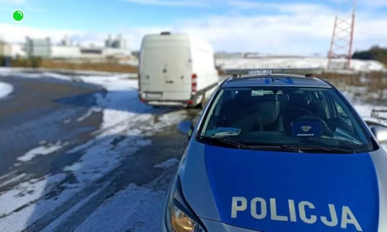 Przywłaszczył mercedesa w Warszawie, wpadł na kontroli w Sztumie (FOTO: KPP Sztum)
