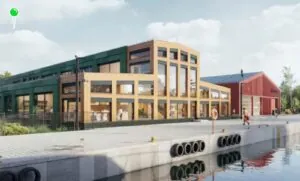 Duża inwestycja w Łebie. Powstaje baza dla morskich farm wiatrowych (FOTO: mat. prasowe)